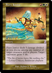 Fiery Justice (Foil)